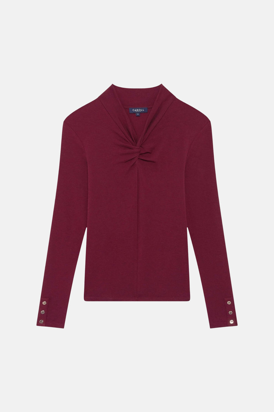 T-shirt met lange mouwen - Bordeaux