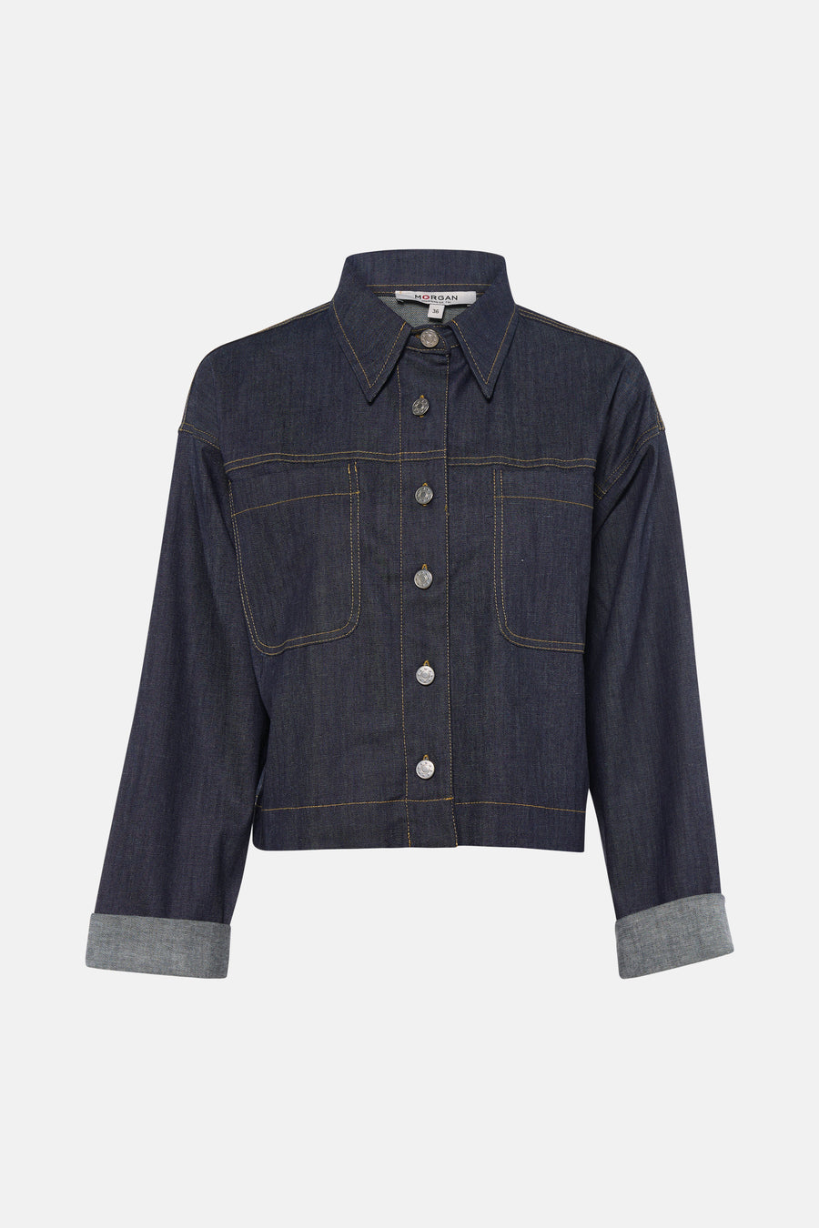 Jeanshemd - dark blue denim