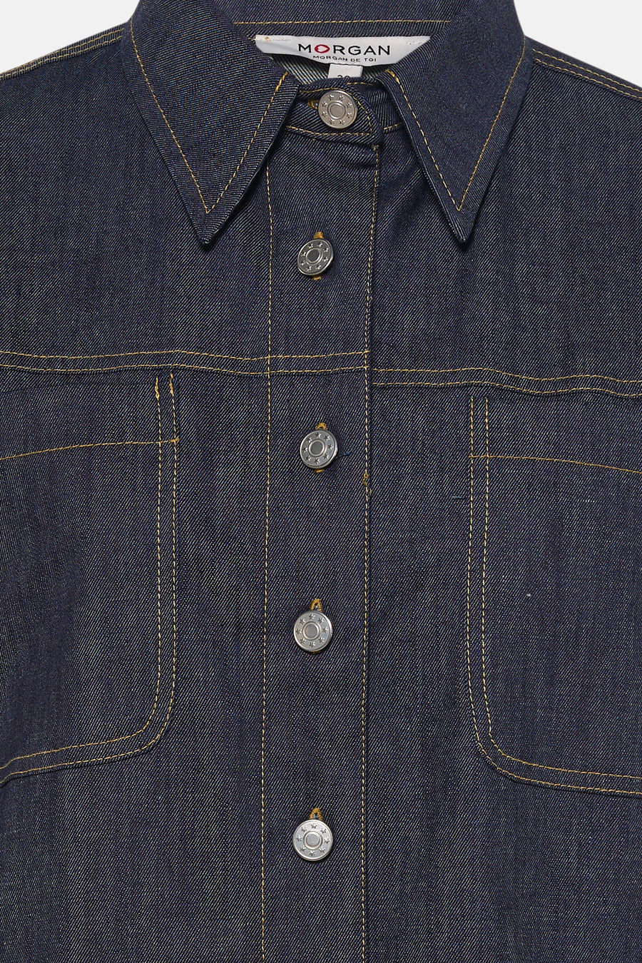 Jeanshemd - dark blue denim