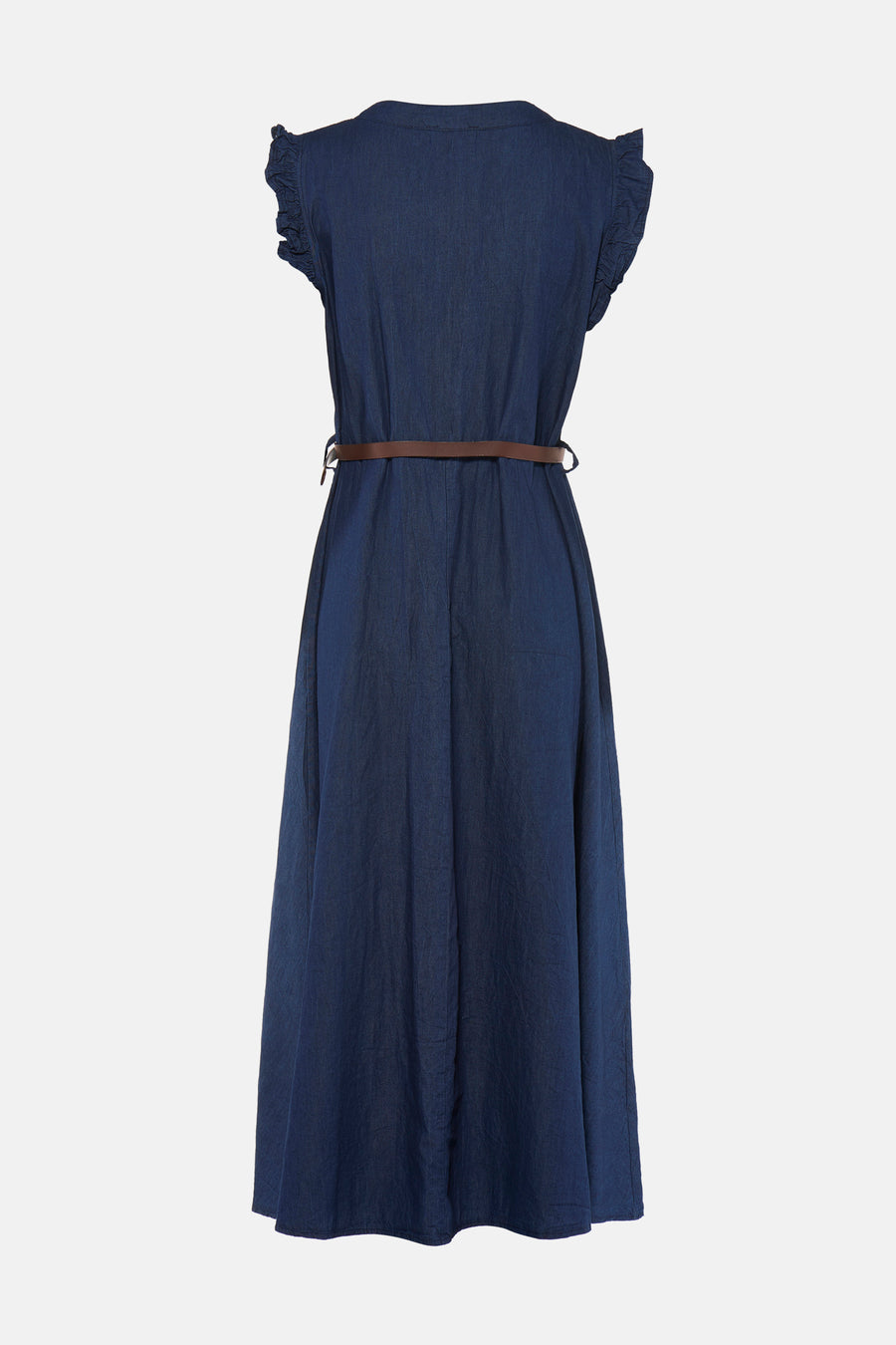 Kleedje zonder mouwen - dark blue denim