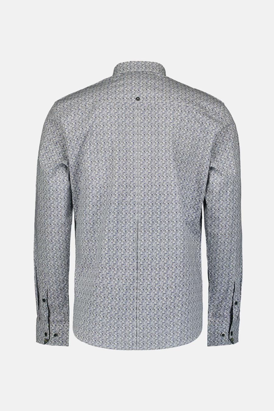 Multikleurig overhemd met lange mouwen van NO EXCESS met een all-over grafische print.