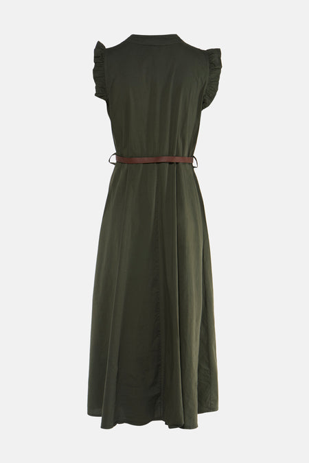 Kleedje zonder mouwen - khaki