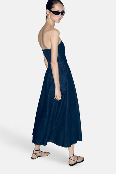 Kleedje - Dark blue denim