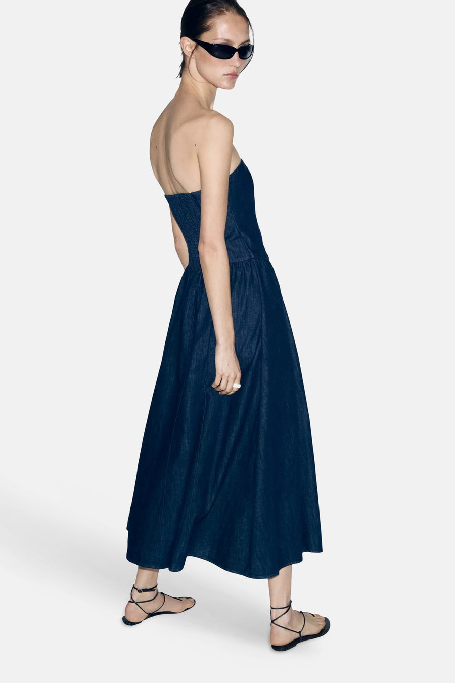 Kleedje - Dark blue denim
