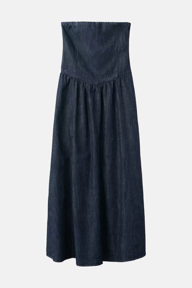 Kleedje - Dark blue denim