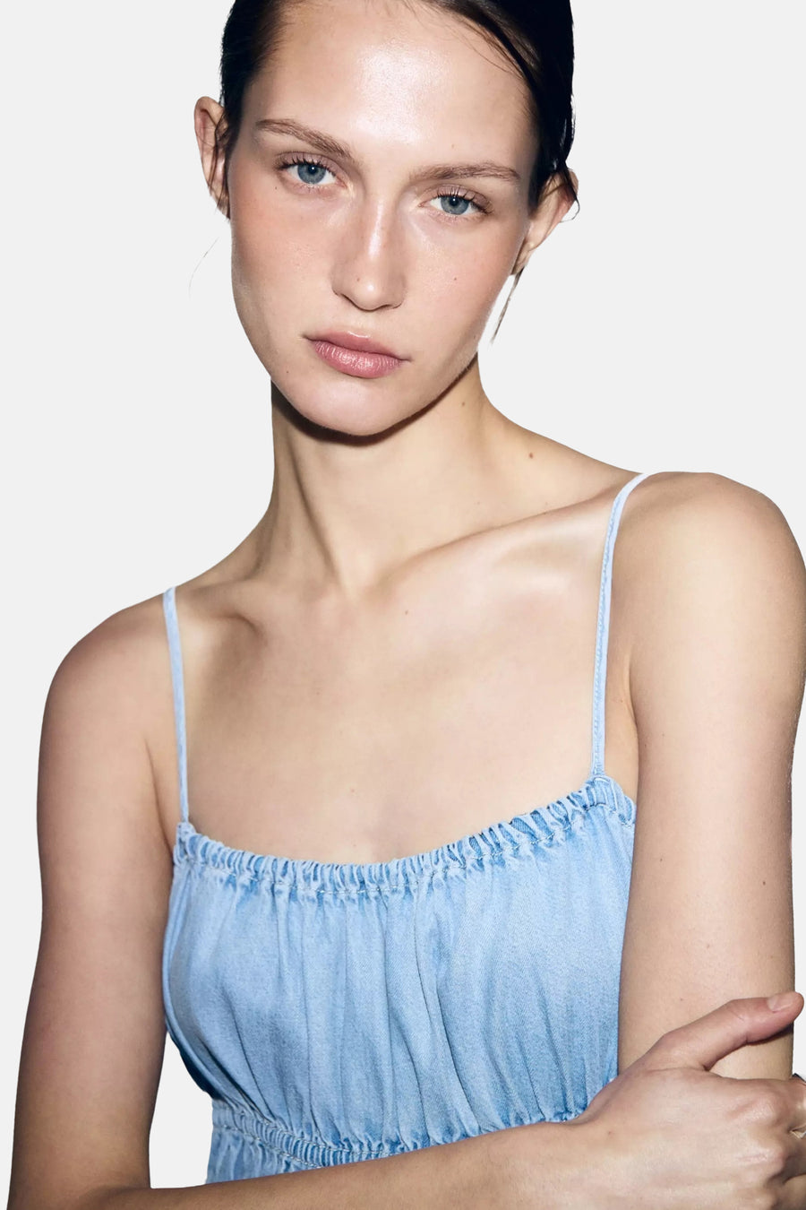 Kleedje - Light blue denim
