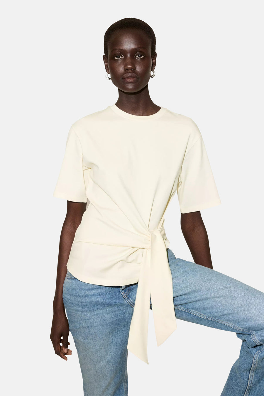 T-shirt - geel