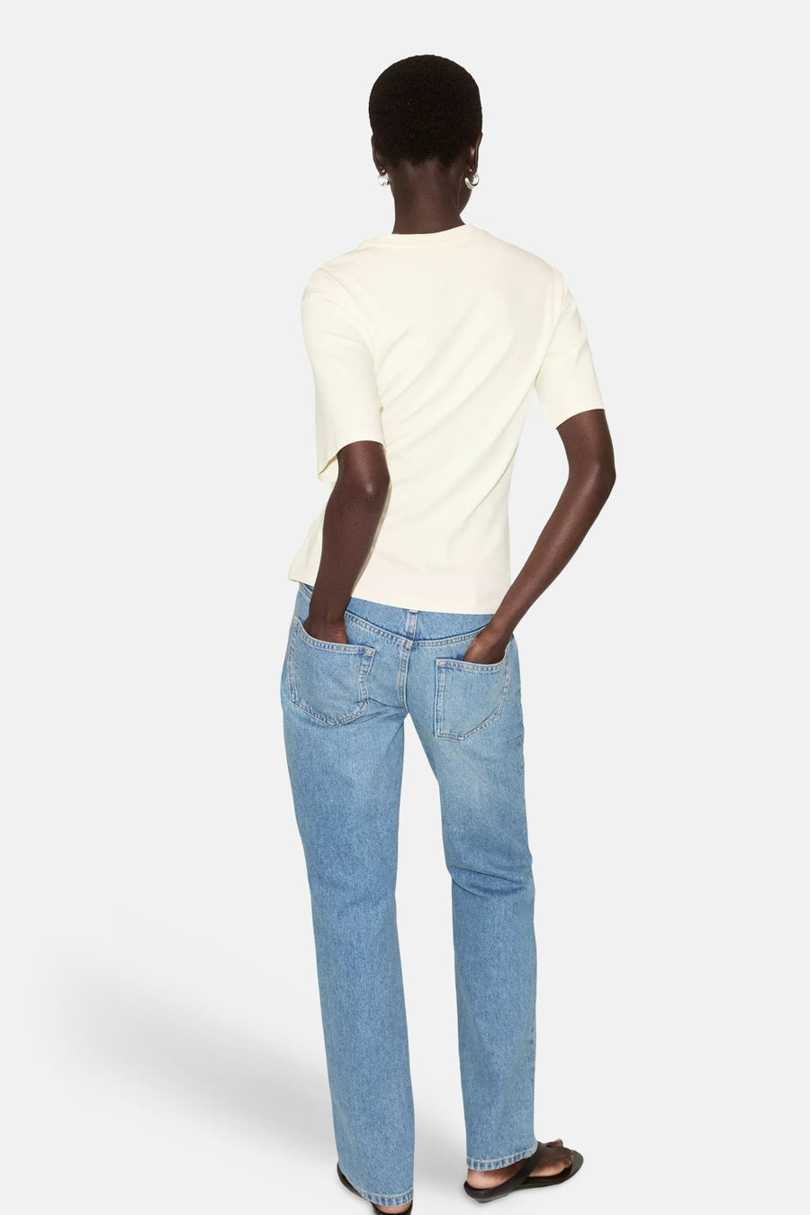 T-shirt - geel