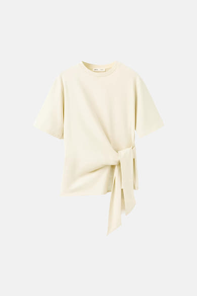 T-shirt - geel