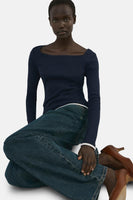 T-shirt met lange mouwen - blauw