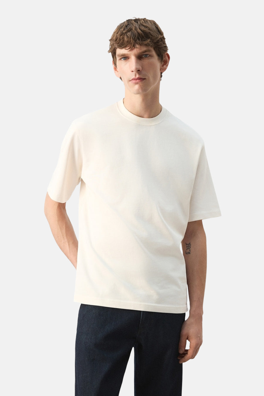 T-shirt à manches courtes - écru