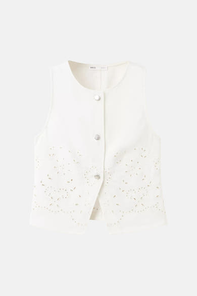 Blazer blanc - MANGO