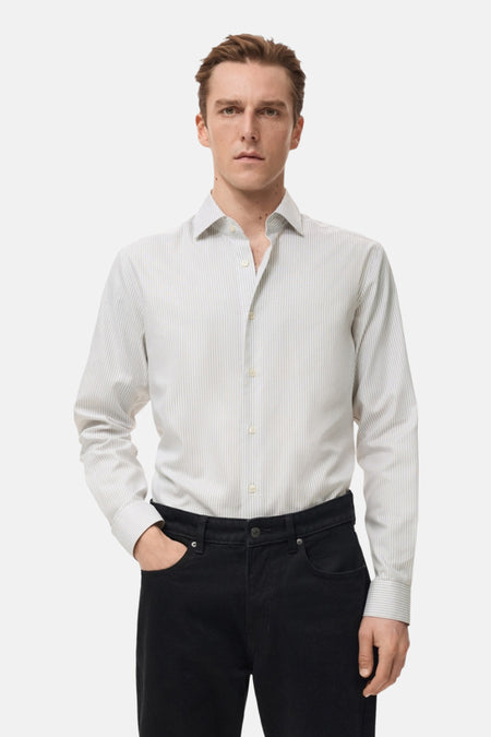 Hemd met lange mouwen - Grijs