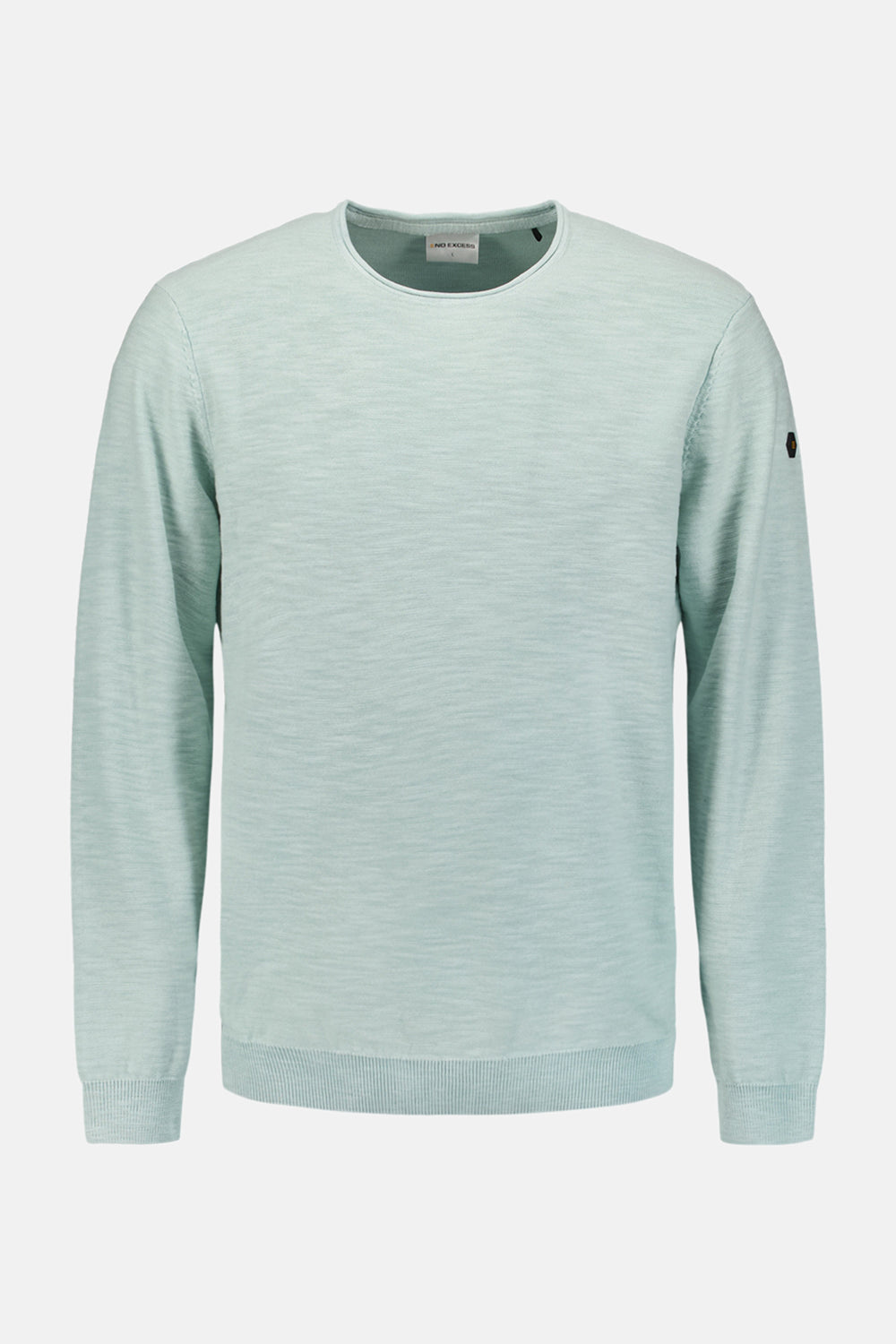 Pull col rond Bleu - NO EXCESS