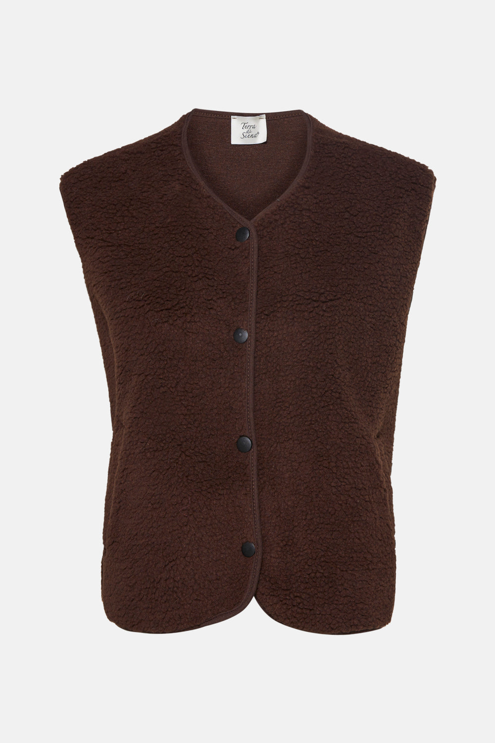 Gilet - bruin