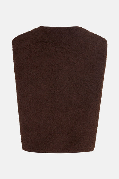 Gilet - bruin