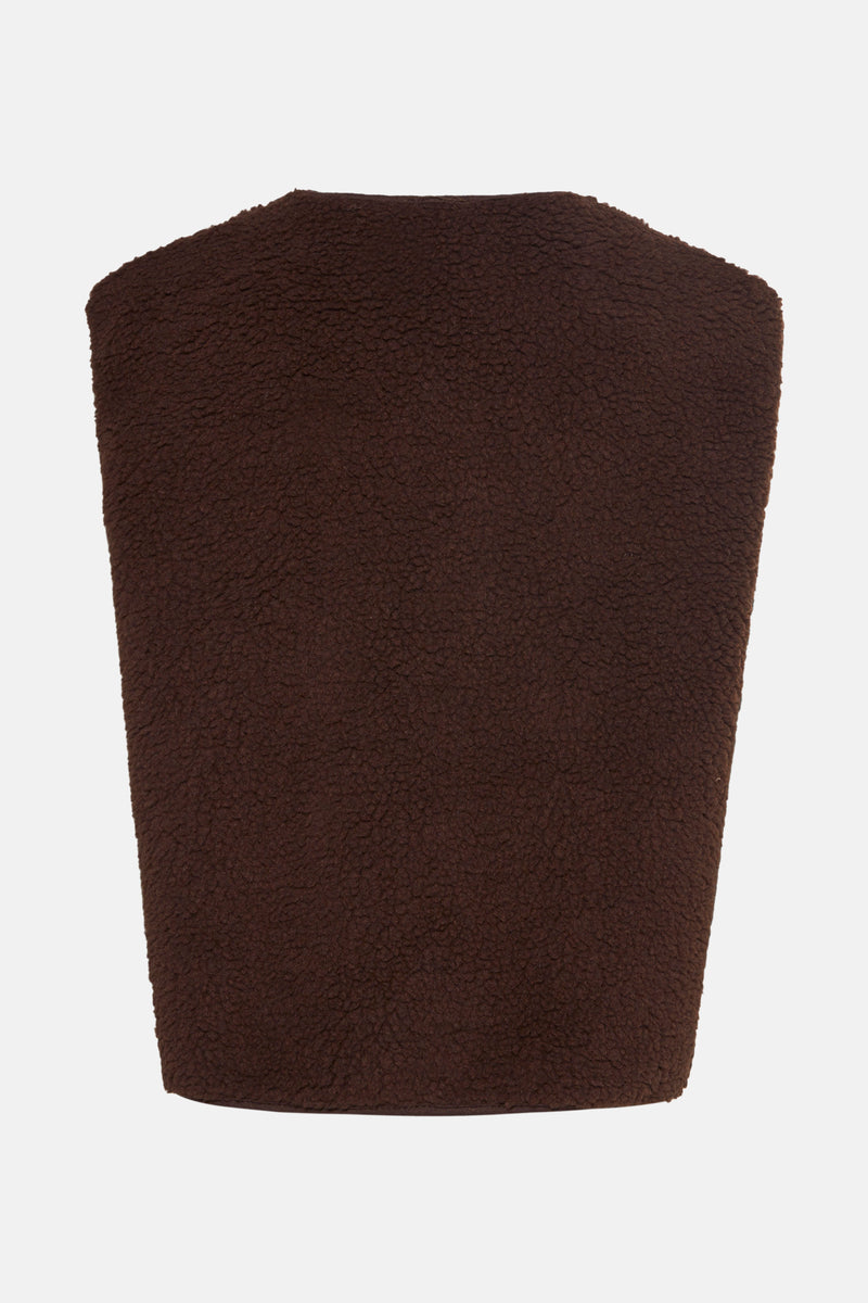 Gilet - bruin