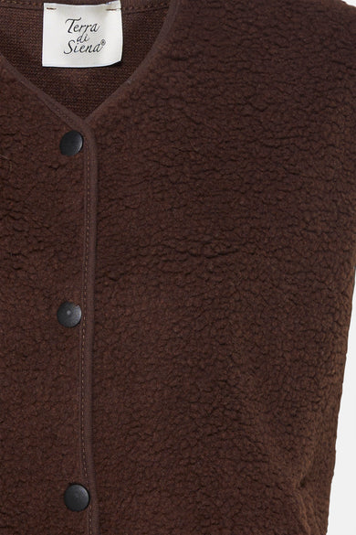 Gilet - bruin