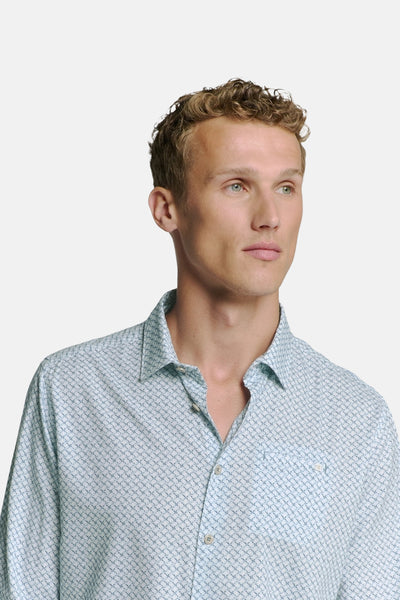 Chemise (manches longues) Bleu - NO EXCESS