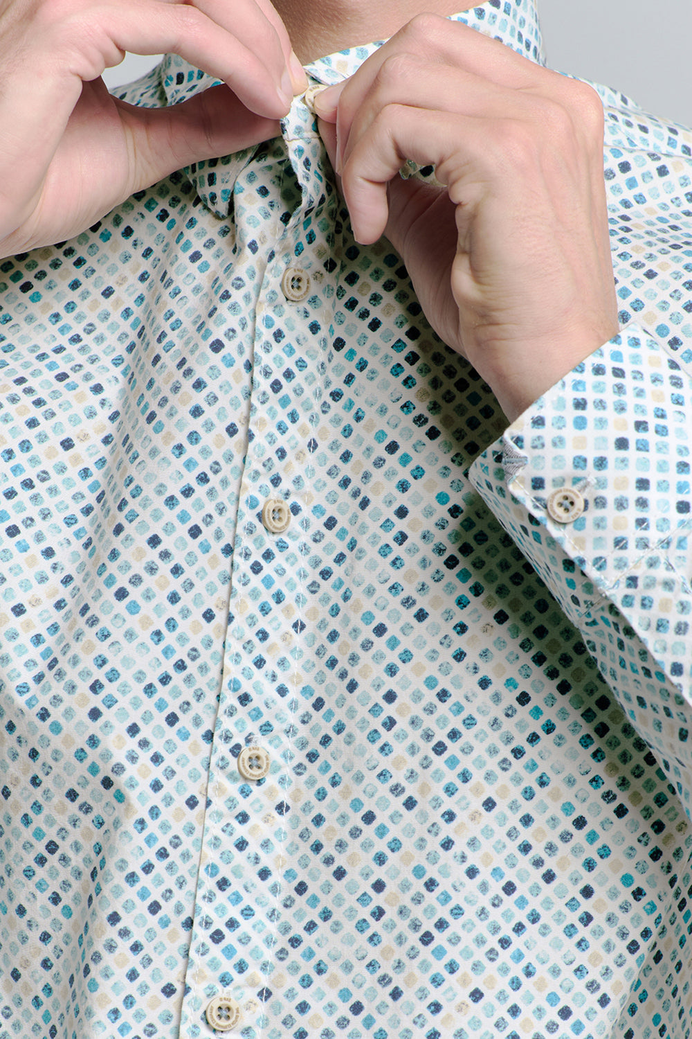 Chemise (manches longues) Bleu - NO EXCESS