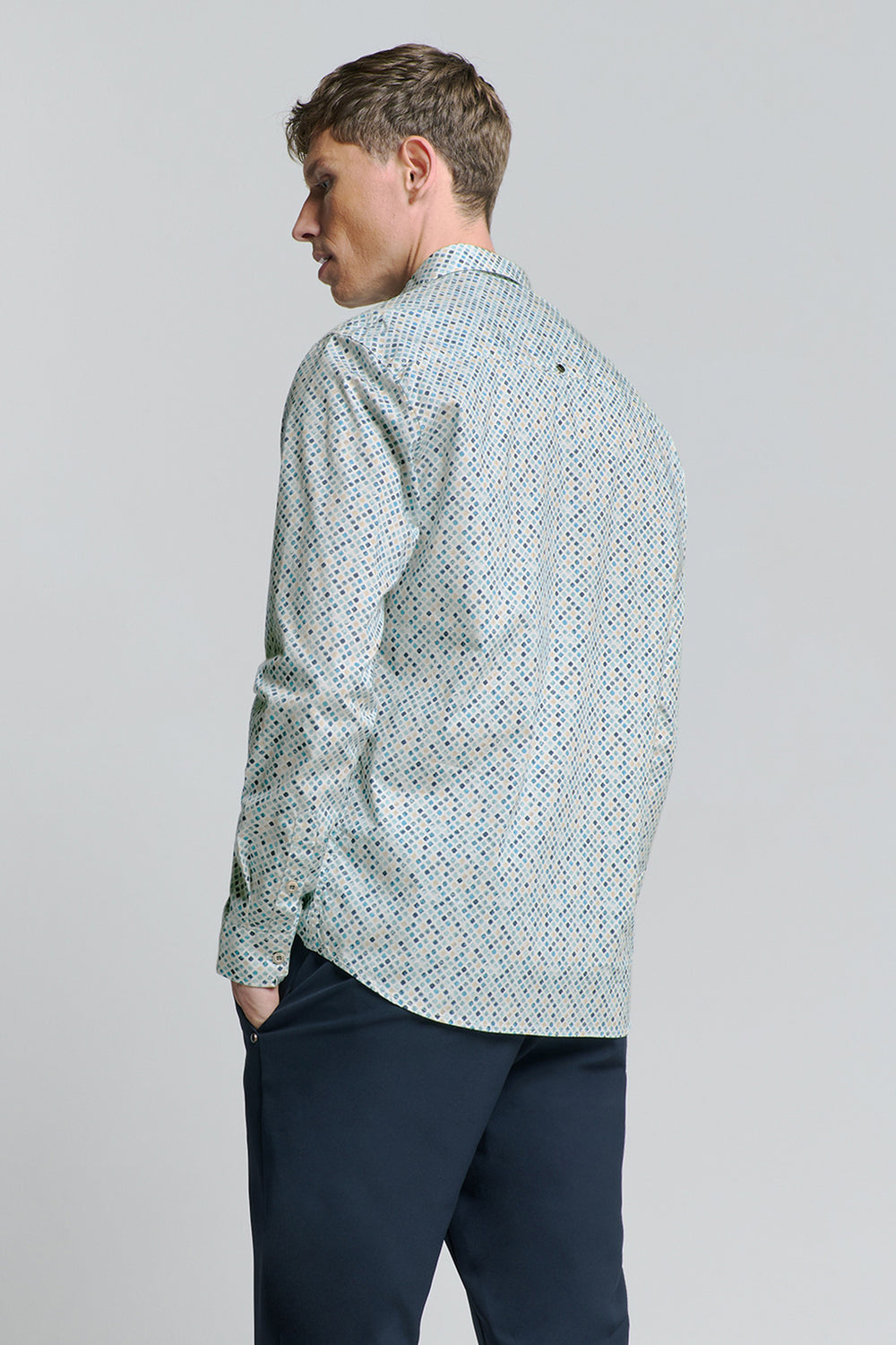 Chemise (manches longues) Bleu - NO EXCESS