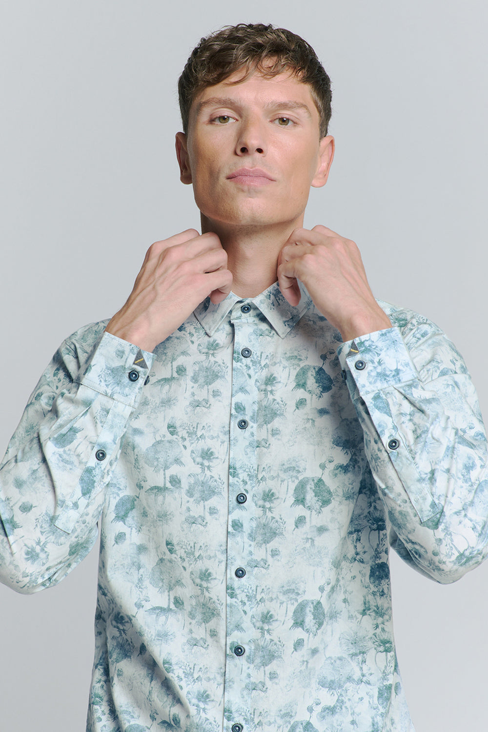 Chemise (manches longues) Écru - NO EXCESS