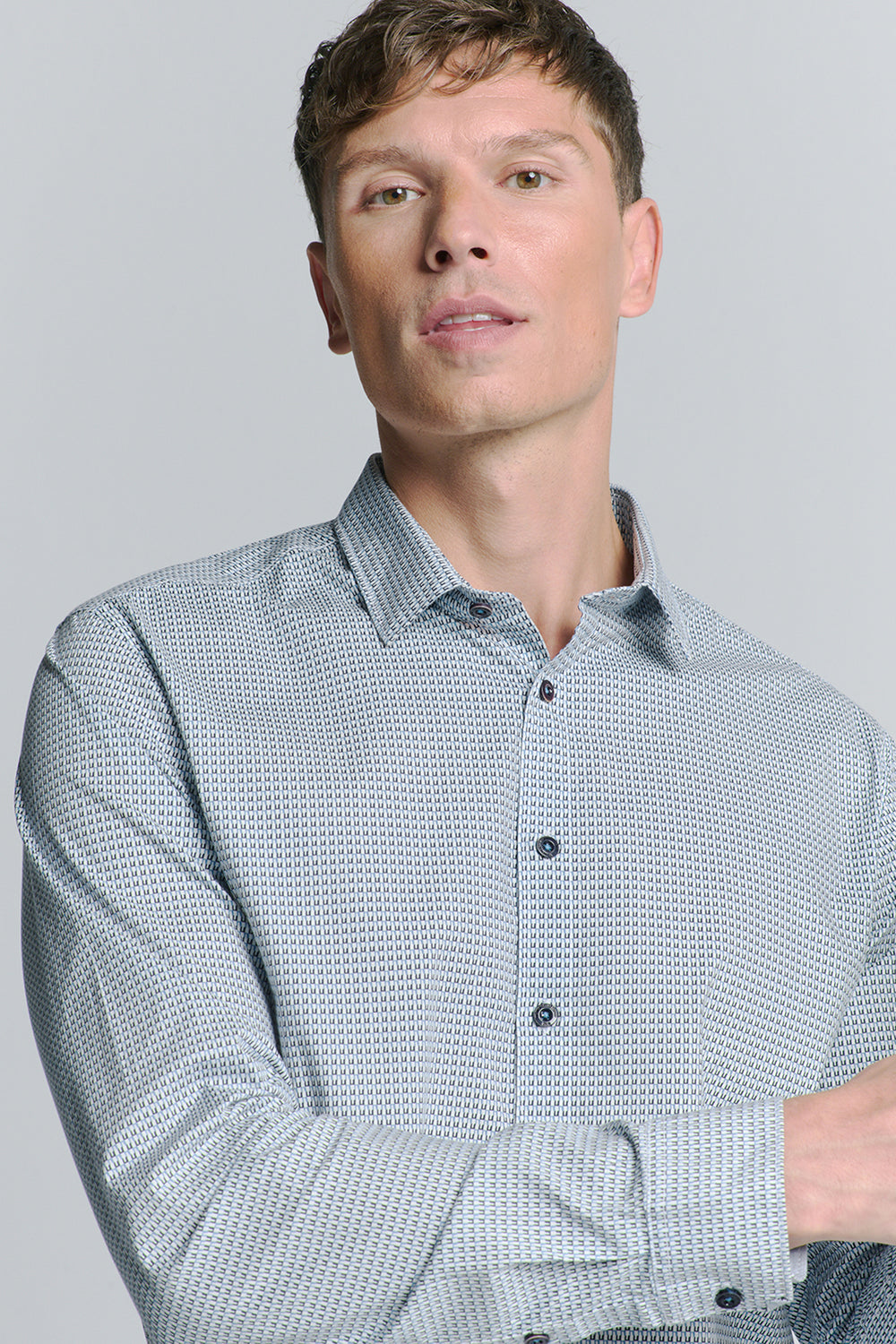 Chemise (manches longues) Bleu - NO EXCESS