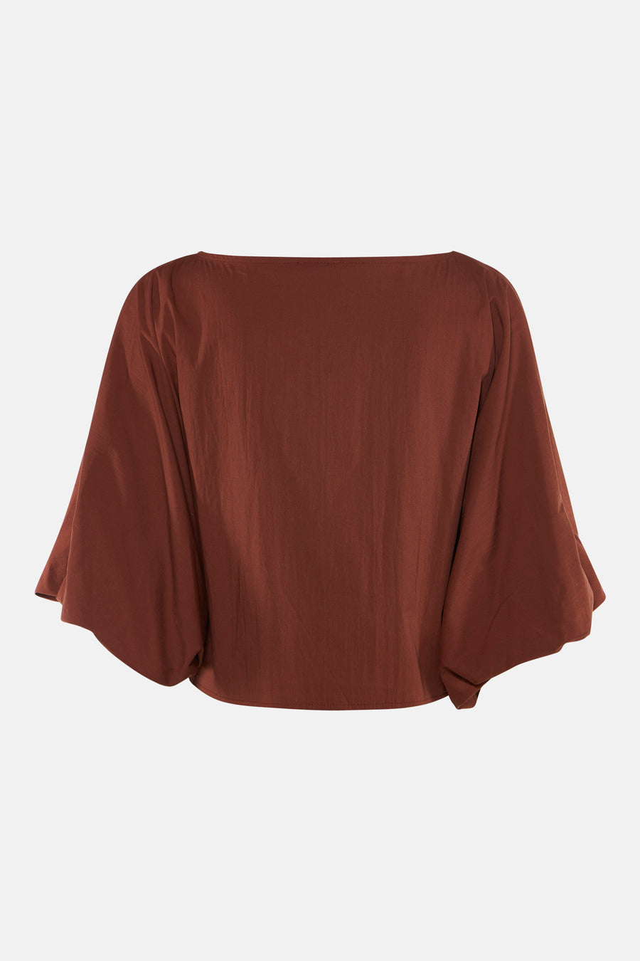 Blouse à manches courtes - brique