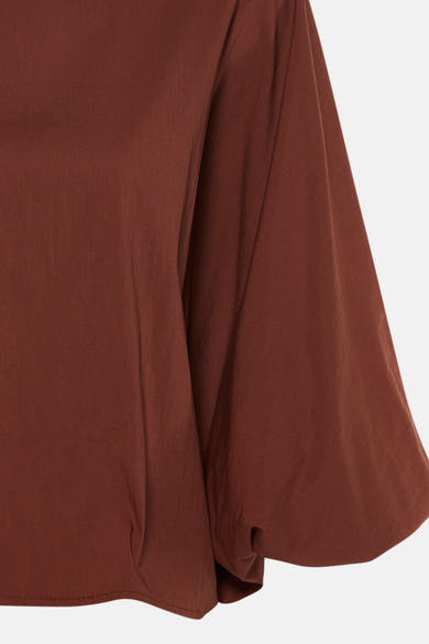 Blouse à manches courtes - brique