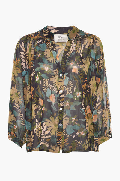 Blouse (lange mouwen) Multicolor - Terra di Siena