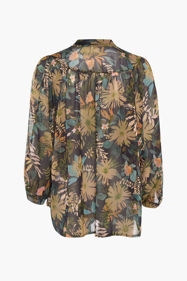 Blouse (lange mouwen) Multicolor - Terra di Siena