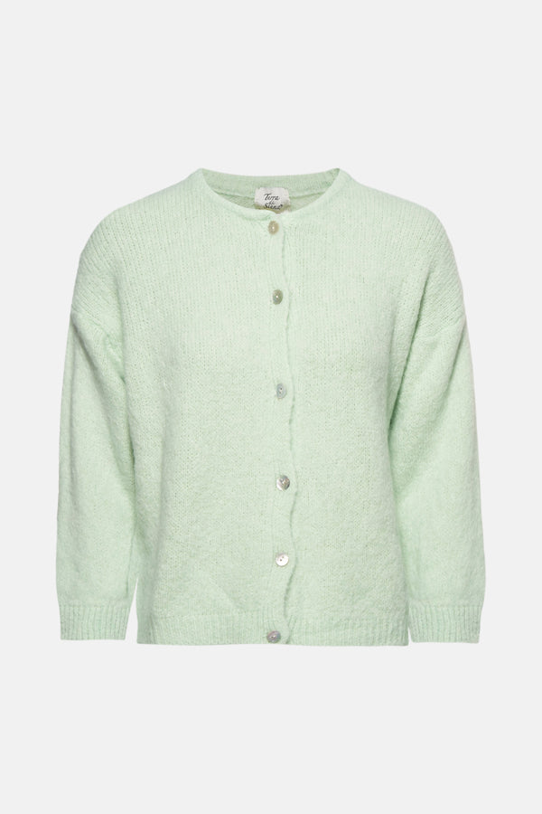 Cardigan Bleu - Terra di Siena