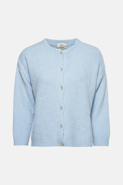 Cardigan Blauw - Terra di Siena