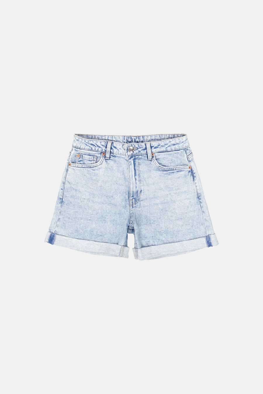 Short - light blue denim