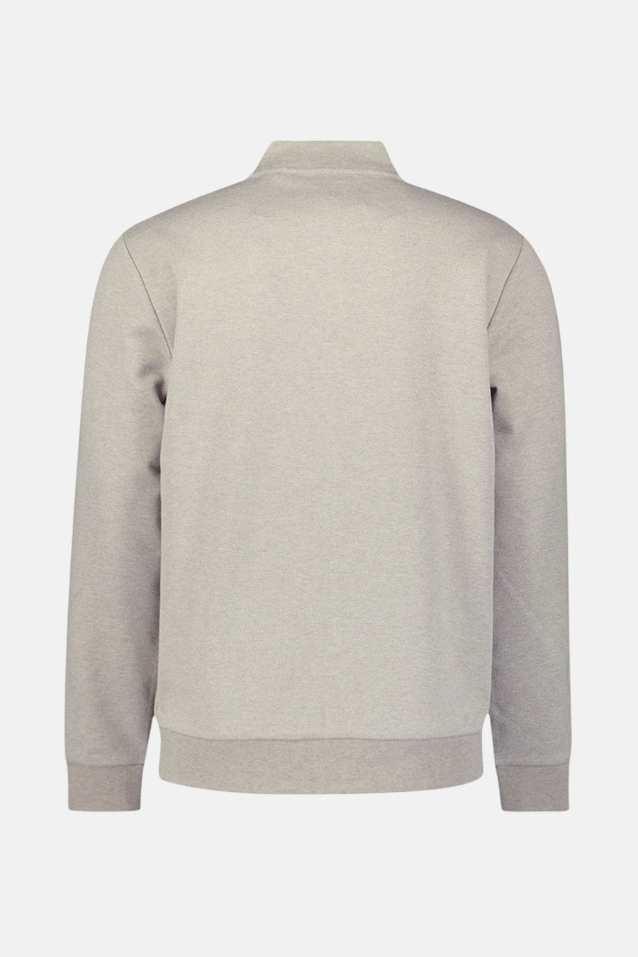 Beige gilet van NO EXCESS, met een zachte textuur en een klassieke pasvorm, achterzijde.