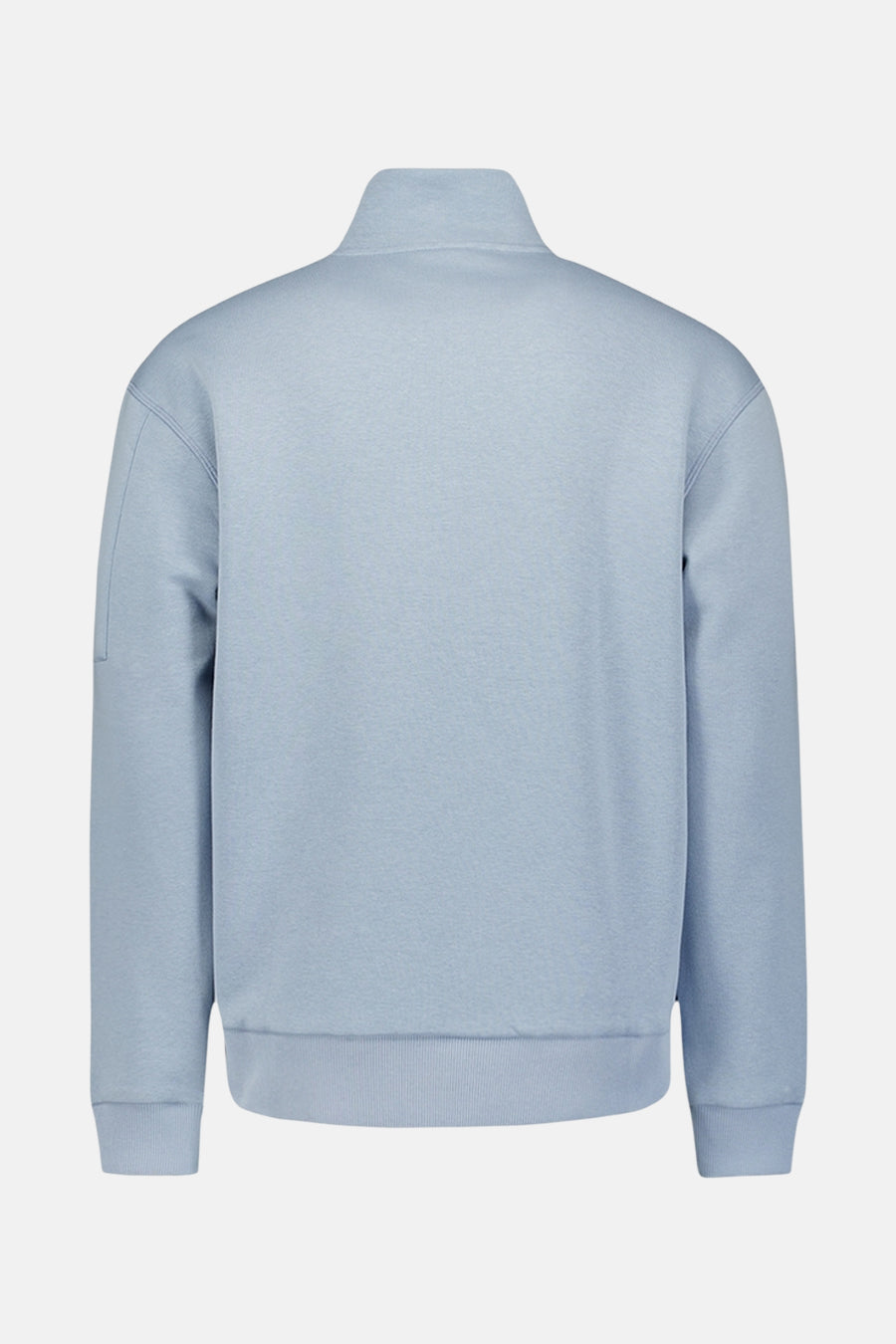 Blauwe coltrui van NO EXCESS, met een opstaande kraag en lange mouwen.