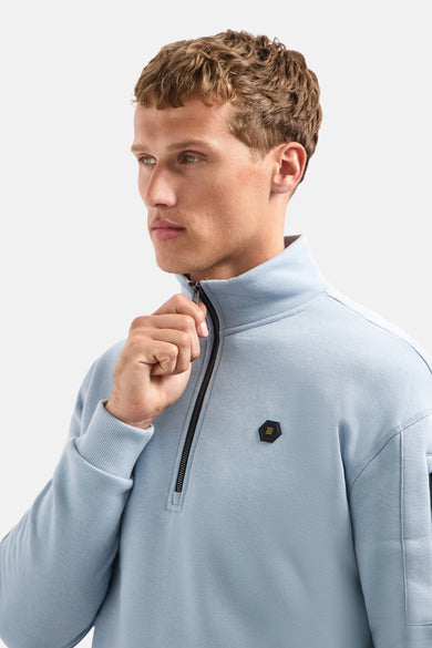 Sweater Half Zip Brushed