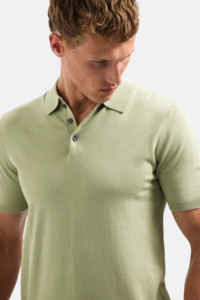 Pullover Short Sleeve Polo Solid