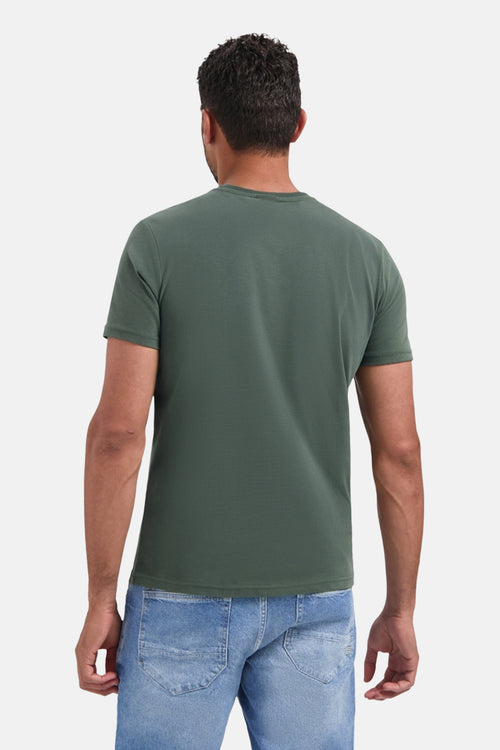 T-shirt met korte mouwen - khaki