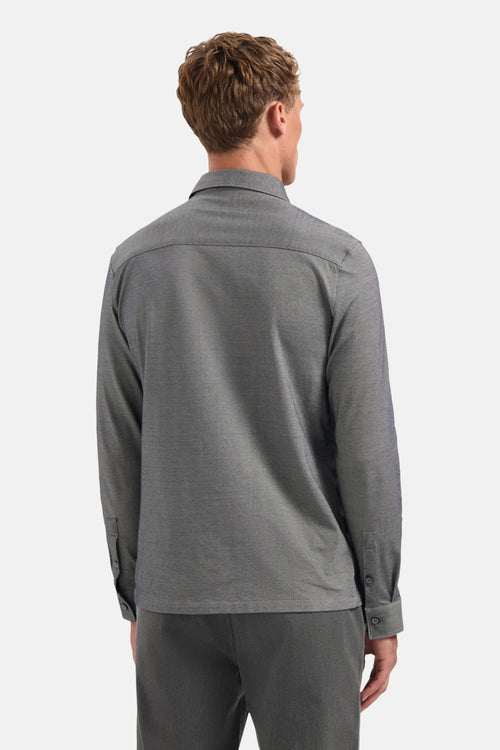 Chemise à manches longues - gris