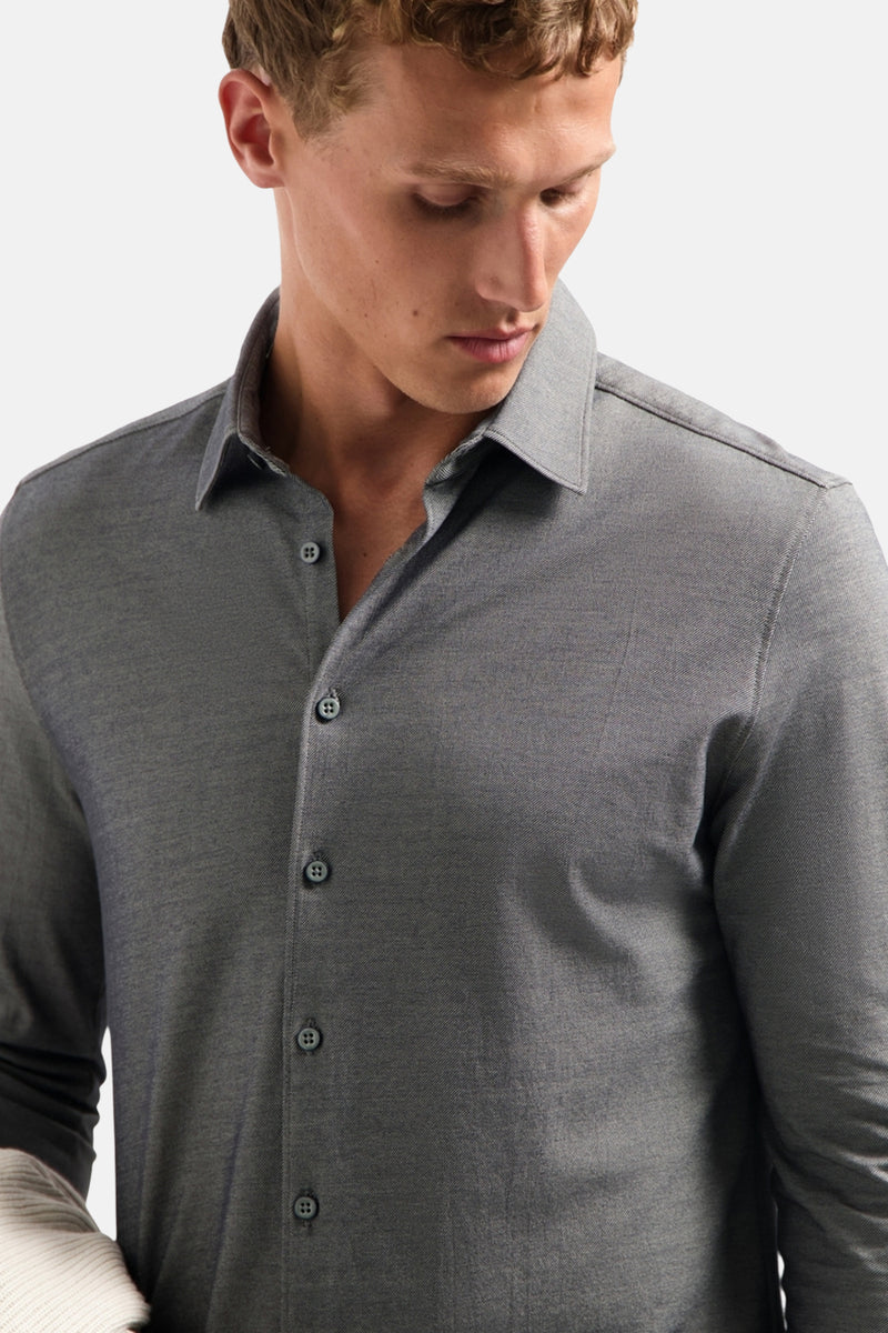 Hemd met lange mouwen - grijs
