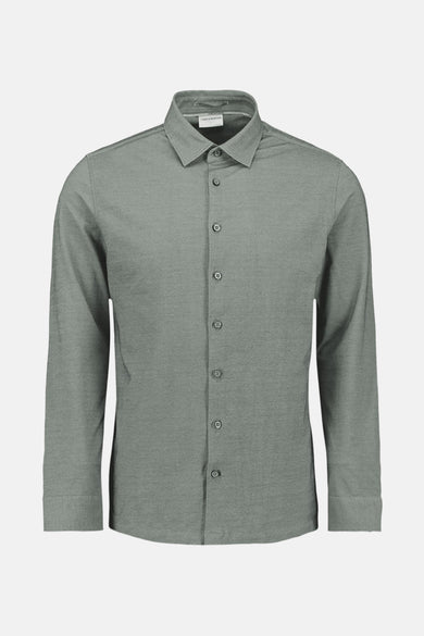 Hemd met lange mouwen - grijs