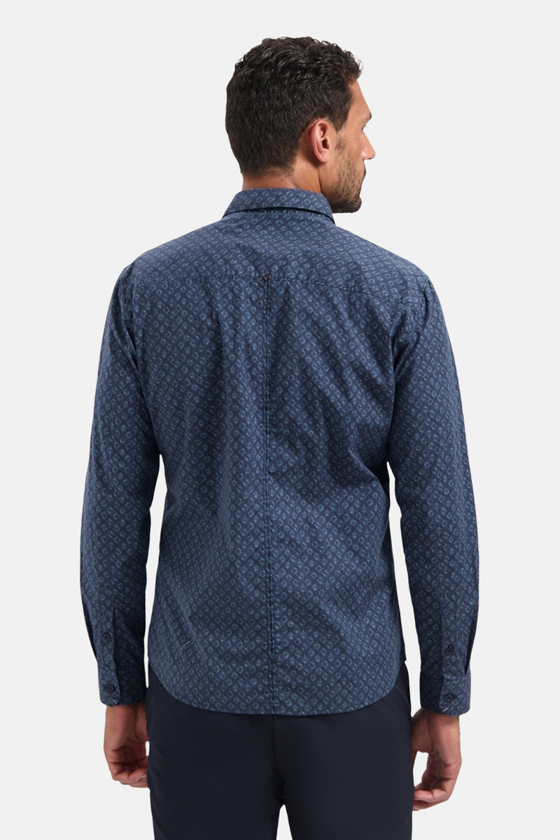 Shirt Strech Allover Printed