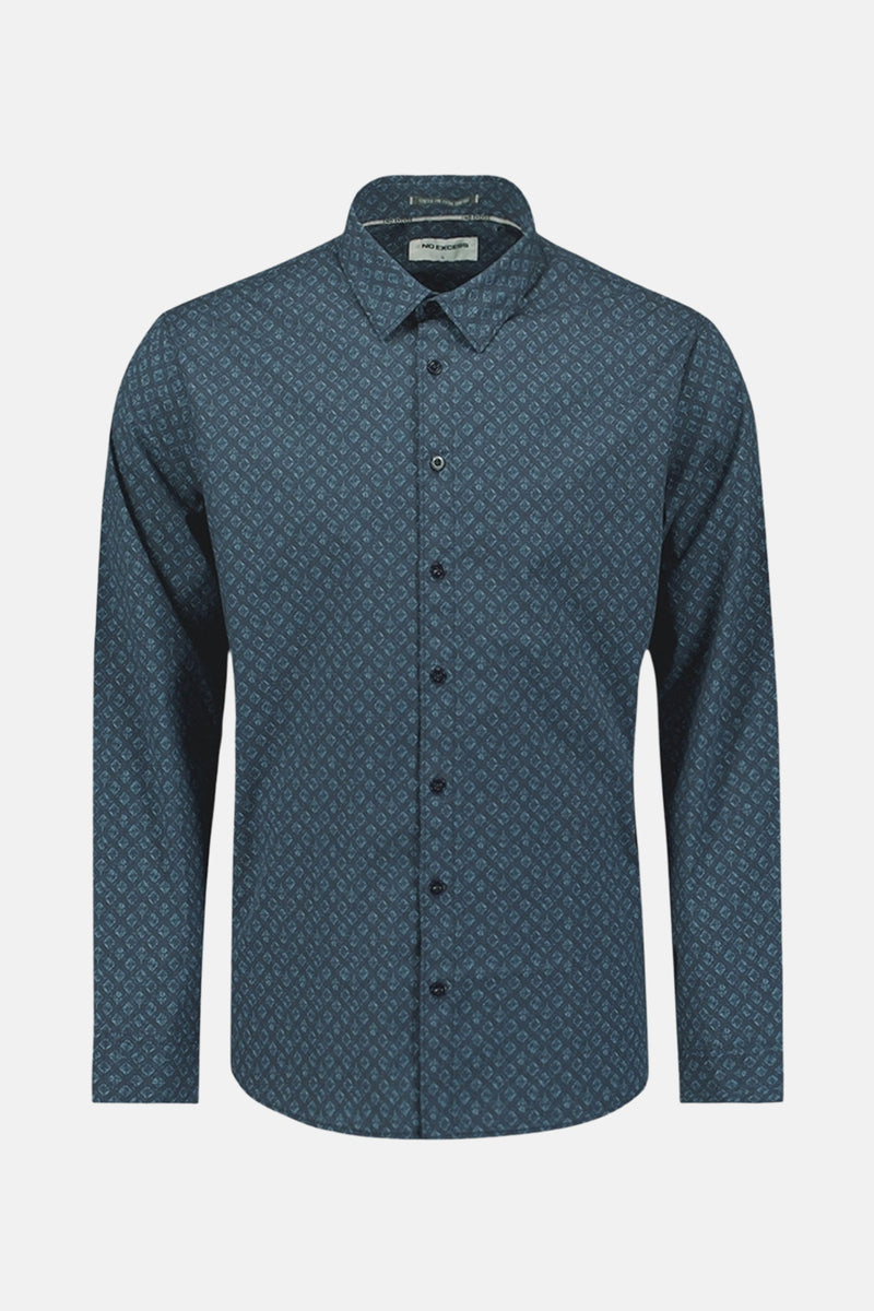 Shirt Strech Allover Printed