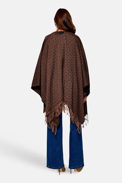 Poncho - Brun