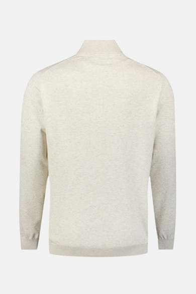 Beige coltrui van NO EXCESS, achterzijde.