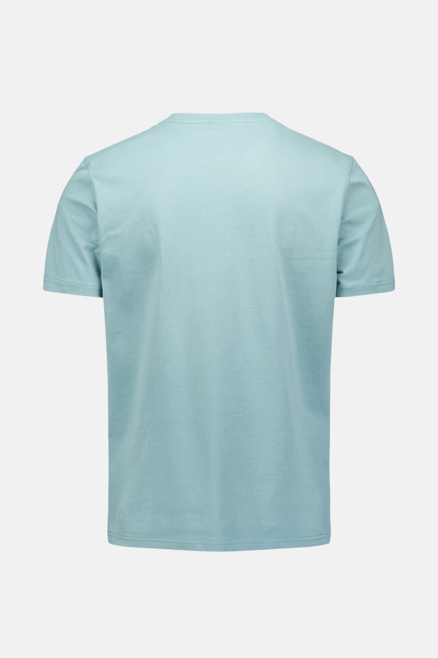 Blauw T-shirt met korte mouwen van NO EXCESS, effen, achterkant.