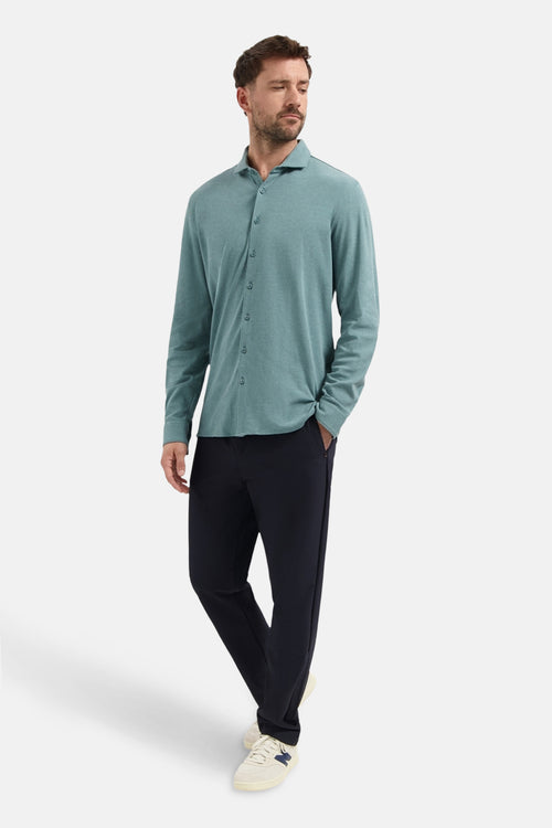 Hemd (lange mouwen) blauw - NO EXCESS