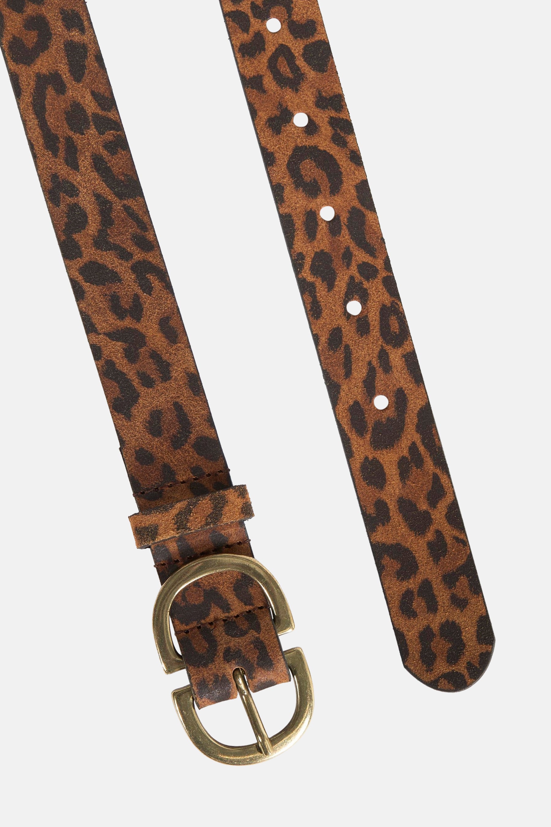 Suede riem, 100% leder, Cognac Suede riem, 100% leder, Cognac