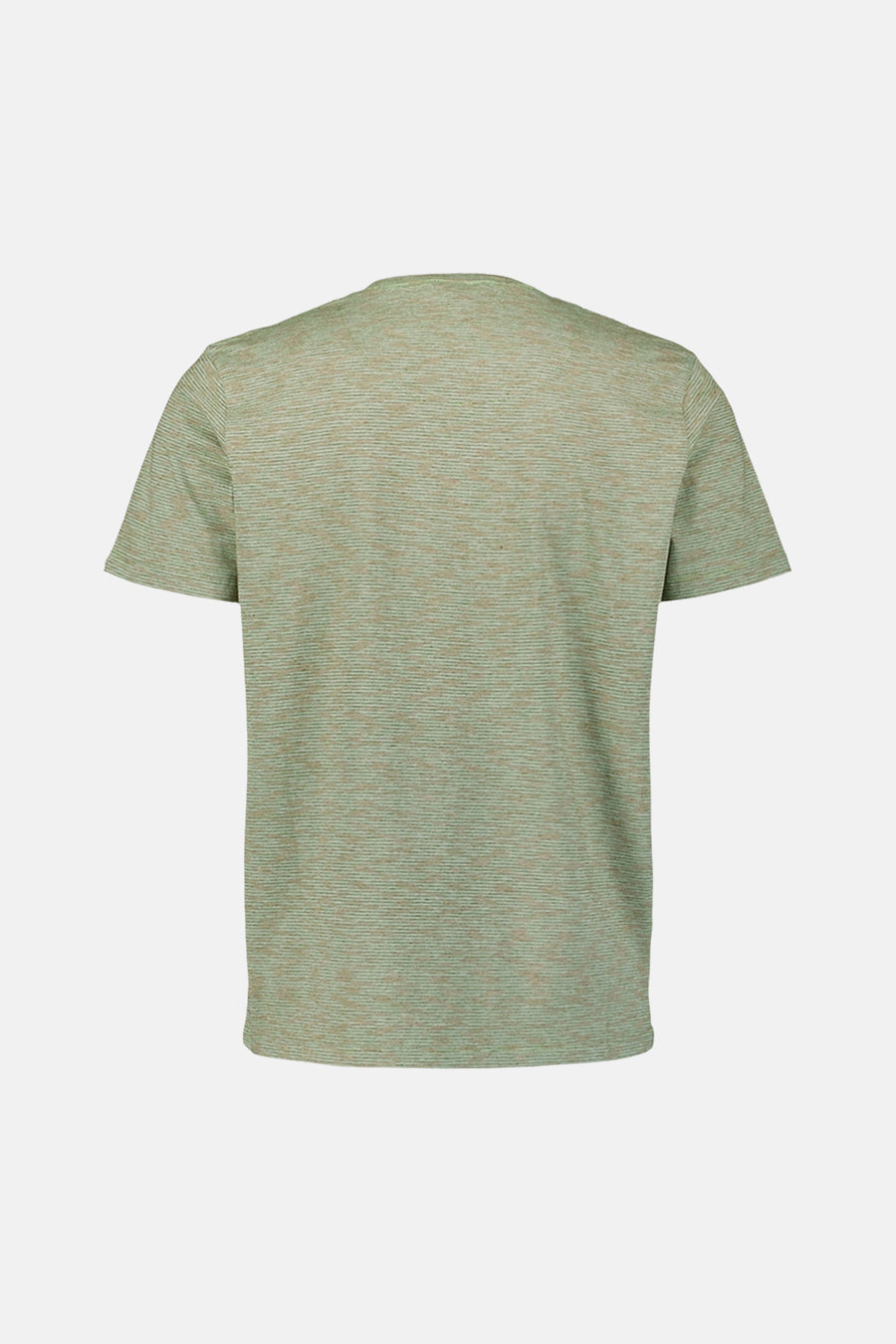 Groen T-shirt met korte mouwen van NO EXCESS, met een subtiel gemêleerd patroon.